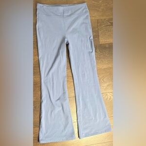 Light Blue Flared Leggings
